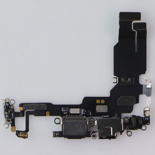 Repair Part - OEM Pull Replacement Charge Port for Apple iPhone 15 - Black