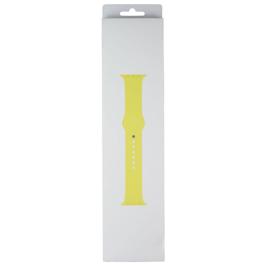 Apple (41mm) Sport Band for Apple Watch 38/40/41mm - Lemon Zest - Full Set Smart Watch Accessories - Watch Bands Apple    - Simple Cell Bulk Wholesale Pricing - USA Seller