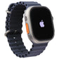 Apple Watch Ultra 49mm Titanium (A2622) GPS + LTE - Midnight Ocean Band/One Size Smart Watches Apple - Simple Cell Bulk Wholesale Pricing - USA Seller