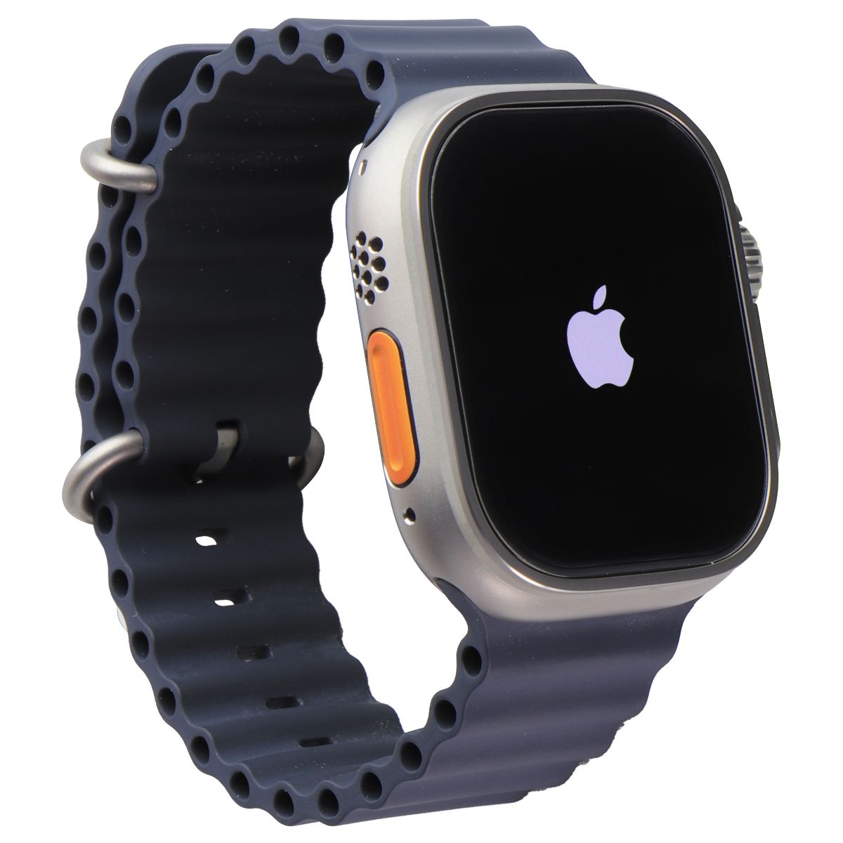 Apple Watch Ultra 49mm Titanium (A2622) GPS + LTE - Midnight Ocean Band/One Size Smart Watches Apple - Simple Cell Bulk Wholesale Pricing - USA Seller