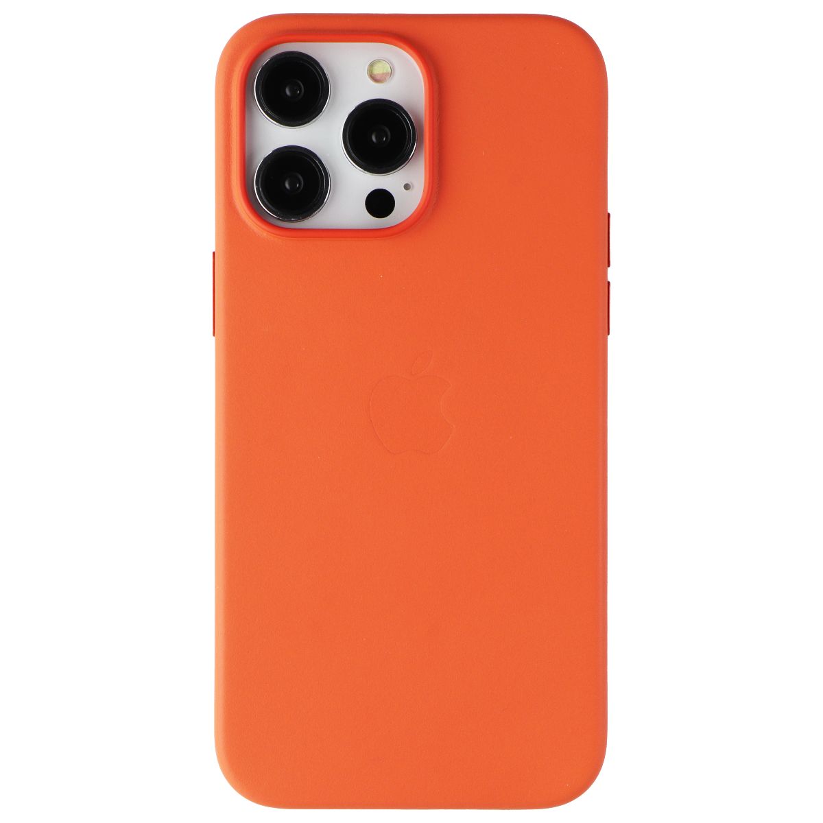 Apple Leather Case for MagSafe for iPhone 14 Pro Max - Orange Cell Phone - Cases, Covers & Skins Apple    - Simple Cell Bulk Wholesale Pricing - USA Seller