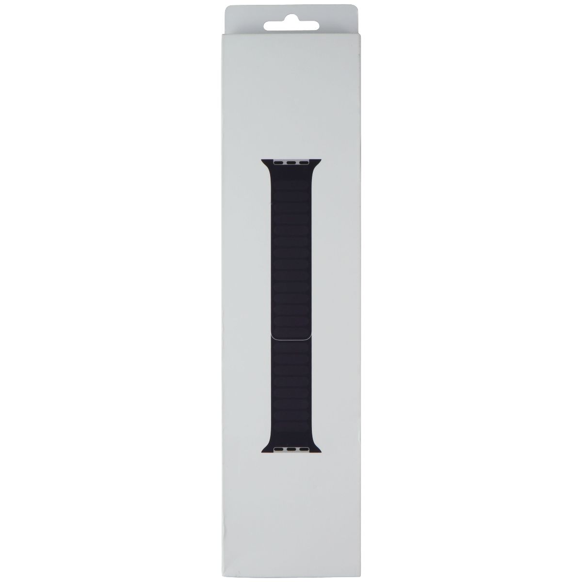 Apple (45mm) Leather Link Watch Band for 49/46/45/44mm Cases - Ink - M/L Smart Watch Accessories - Watch Bands Apple - Simple Cell Bulk Wholesale Pricing - USA Seller
