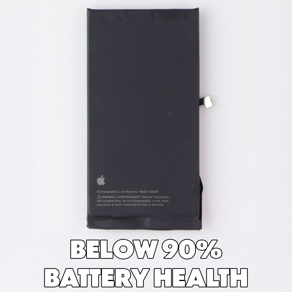 Repair Part - OEM Pull Battery A3039 (Below 90% Health) for Apple iPhone 15 Plus Cell Phone - Replacement Parts & Tools Apple - Simple Cell Bulk Wholesale Pricing - USA Seller