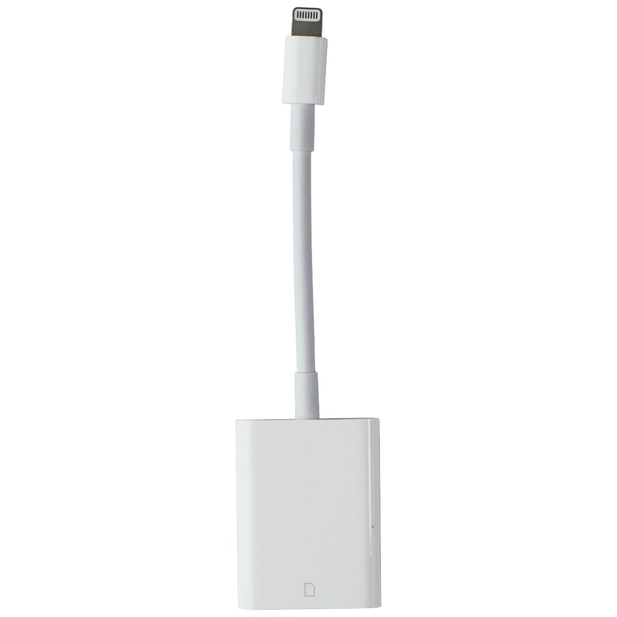 Apple 8-Pin Lightning to SD Card Camera Reader - White (MJYT2ZM/A) Cell Phone - Cables & Adapters Apple - Simple Cell Bulk Wholesale Pricing - USA Seller