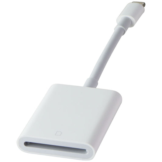 Apple 8-Pin Lightning to SD Card Camera Reader - White (MJYT2ZM/A) Cell Phone - Cables & Adapters Apple    - Simple Cell Bulk Wholesale Pricing - USA Seller