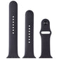 Apple 46mm Sport Band for Apple Watch 45-46mm - Black - Regular/Full Set Smart Watch Accessories - Watch Bands Apple - Simple Cell Bulk Wholesale Pricing - USA Seller