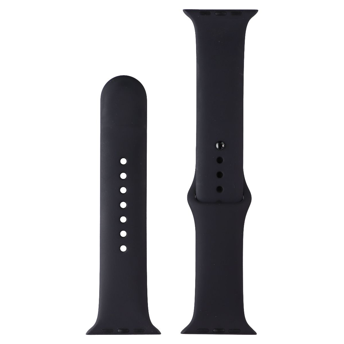 Apple 46mm Sport Band for Apple Watch 45-46mm - Black - Regular/Full Set Smart Watch Accessories - Watch Bands Apple - Simple Cell Bulk Wholesale Pricing - USA Seller