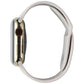 Apple Watch Series 9 (GPS + LTE) A2982 - 41mm Gold SS/Starlight Sport Band (S/M) Smart Watches Apple - Simple Cell Bulk Wholesale Pricing - USA Seller