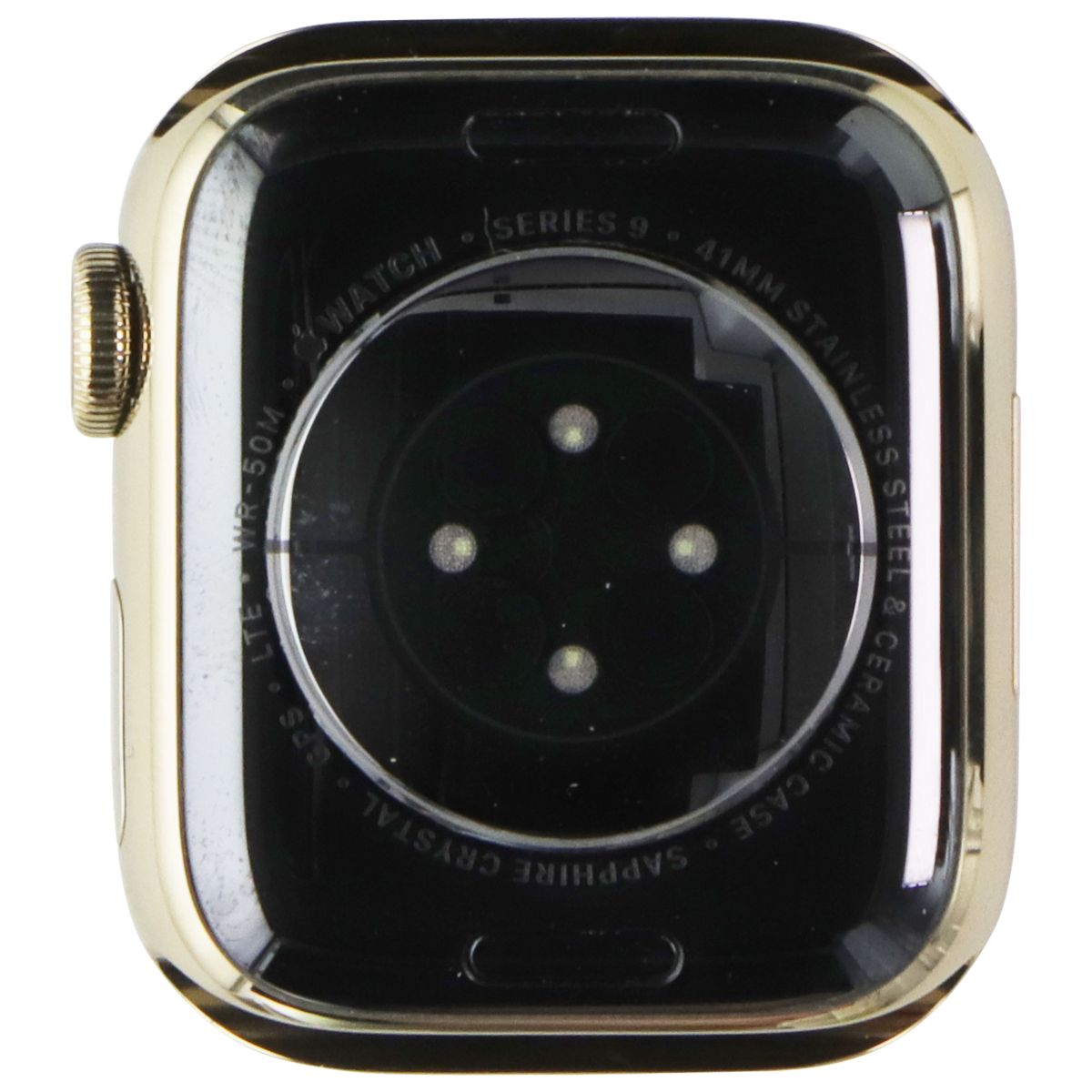 Apple Watch Series 9 (GPS + LTE) A2982 - 41mm Gold SS/Starlight Sport Band (S/M) Smart Watches Apple - Simple Cell Bulk Wholesale Pricing - USA Seller