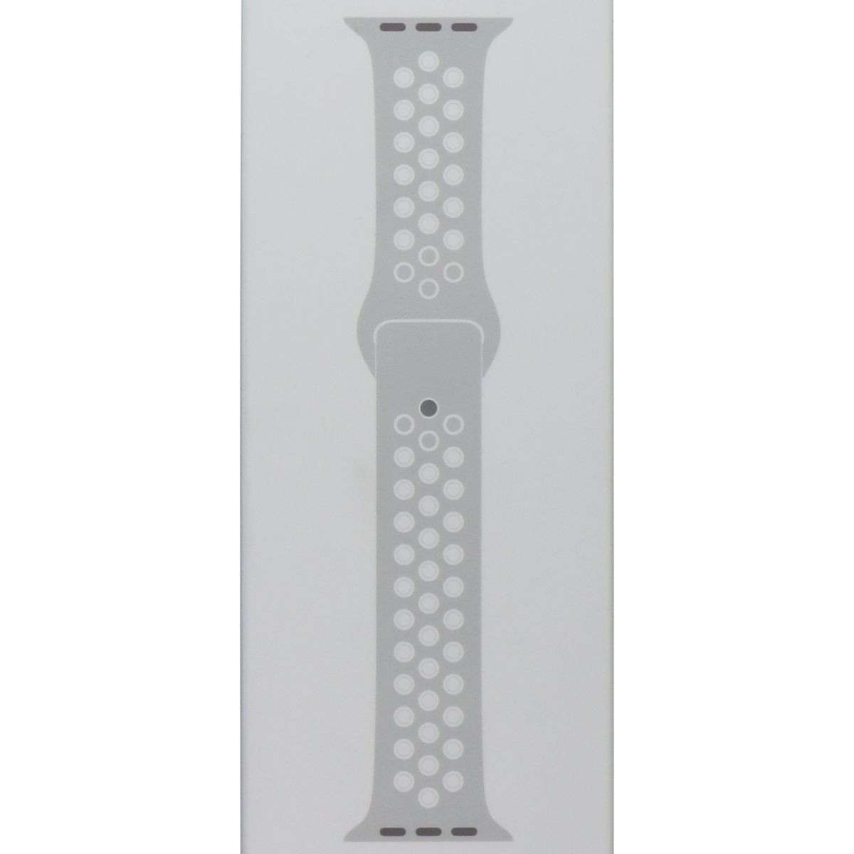 Apple 38mm Nike+ Sport Band for Apple Watch 41/40/38mm - Pure Platinum/White Smart Watch Accessories - Watch Bands Apple    - Simple Cell Bulk Wholesale Pricing - USA Seller