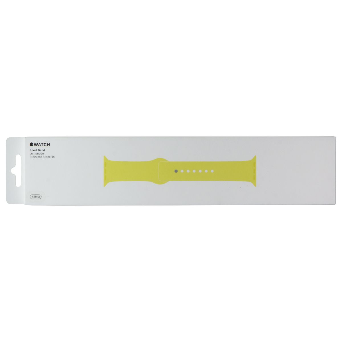 Apple (42mm) Sport Band for Apple Watch 42/44/45mm - Lemonade Smart Watch Accessories - Watch Bands Apple - Simple Cell Bulk Wholesale Pricing - USA Seller