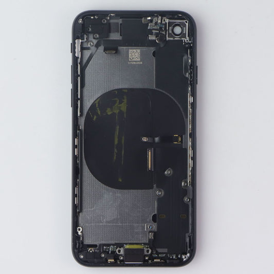 Repair Part - Back Glass + Housing OEM Pull for iPhone SE (2nd Gen) - Black