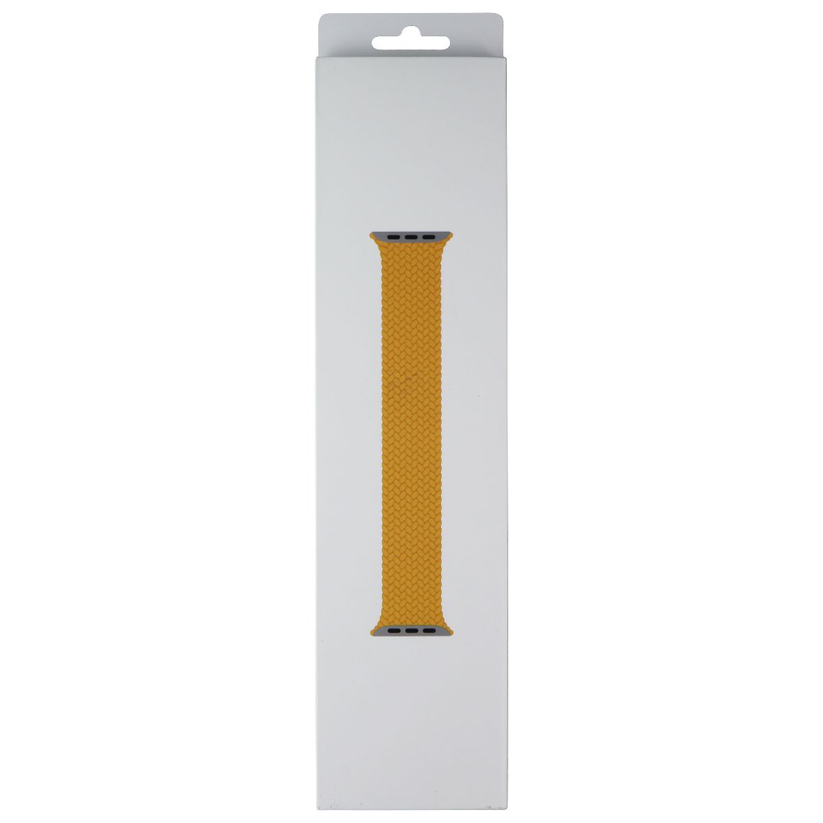 Apple 41mm Braided Solo Loop for Apple Watch 42/41/40mm - Maize / Size 5 Smart Watch Accessories - Watch Bands Apple - Simple Cell Bulk Wholesale Pricing - USA Seller