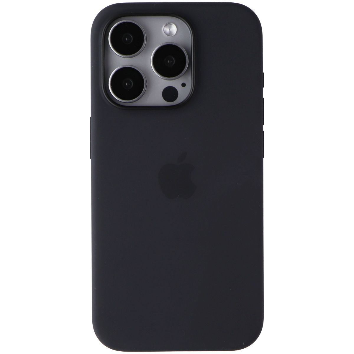 Apple Official Silicone Case for MagSafe for iPhone 15 Pro - Black Cell Phone - Cases, Covers & Skins Apple - Simple Cell Bulk Wholesale Pricing - USA Seller