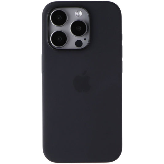 Apple Official Silicone Case for MagSafe for iPhone 15 Pro - Black Cell Phone - Cases, Covers & Skins Apple - Simple Cell Bulk Wholesale Pricing - USA Seller