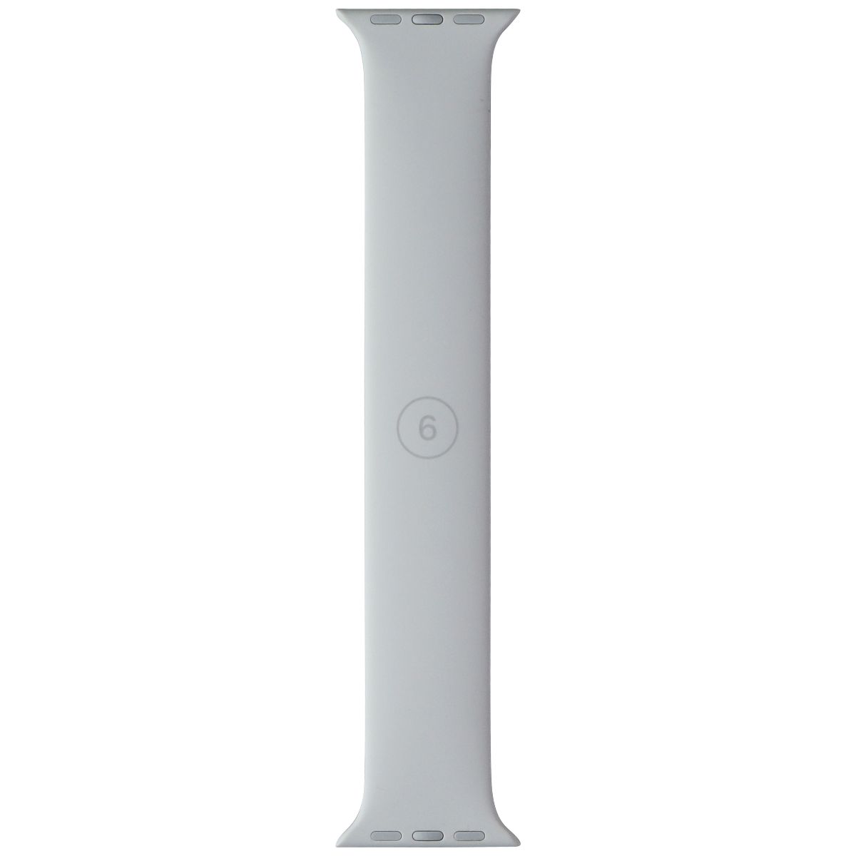 DEMO Apple (41mm) Solo Loop for Apple Watch 42/41/40mm - White / Size 6 Smart Watch Accessories - Watch Bands Apple - Simple Cell Bulk Wholesale Pricing - USA Seller