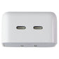 Apple Dual USB-C Port (35W) Compact Power Adapter - White (MNWM3AM/A) Cell Phone - Cables & Adapters Apple - Simple Cell Bulk Wholesale Pricing - USA Seller