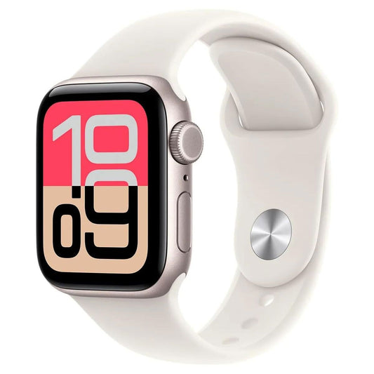 Apple Watch SE (3rd Gen) A3324 (GPS) 40mm Starlight AL/Sport Band (S/M Only) Smart Watches Apple - Simple Cell Bulk Wholesale Pricing - USA Seller