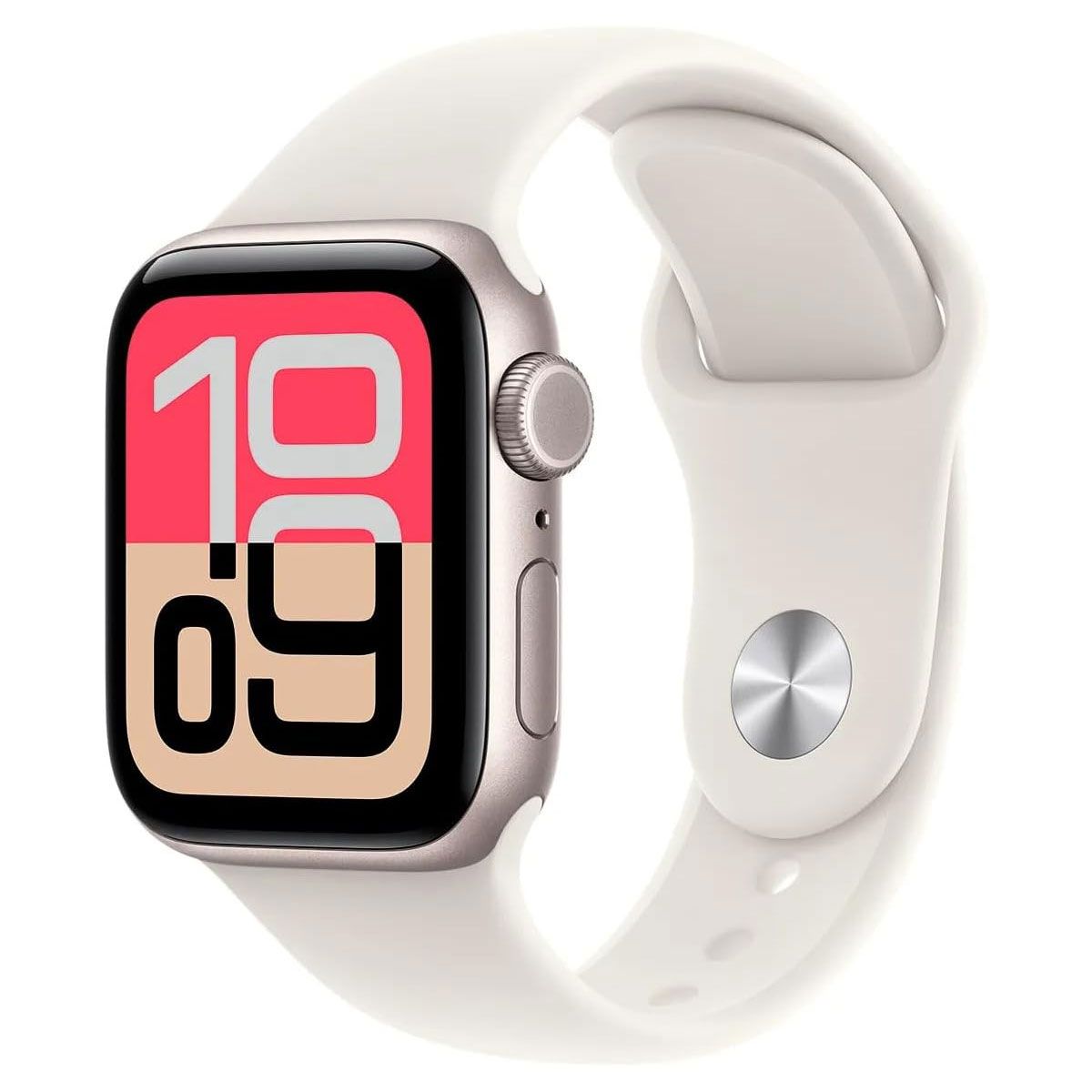 Apple Watch SE (3rd Gen) A3324 (GPS) 40mm Starlight AL/Sport Band (S/M Only)