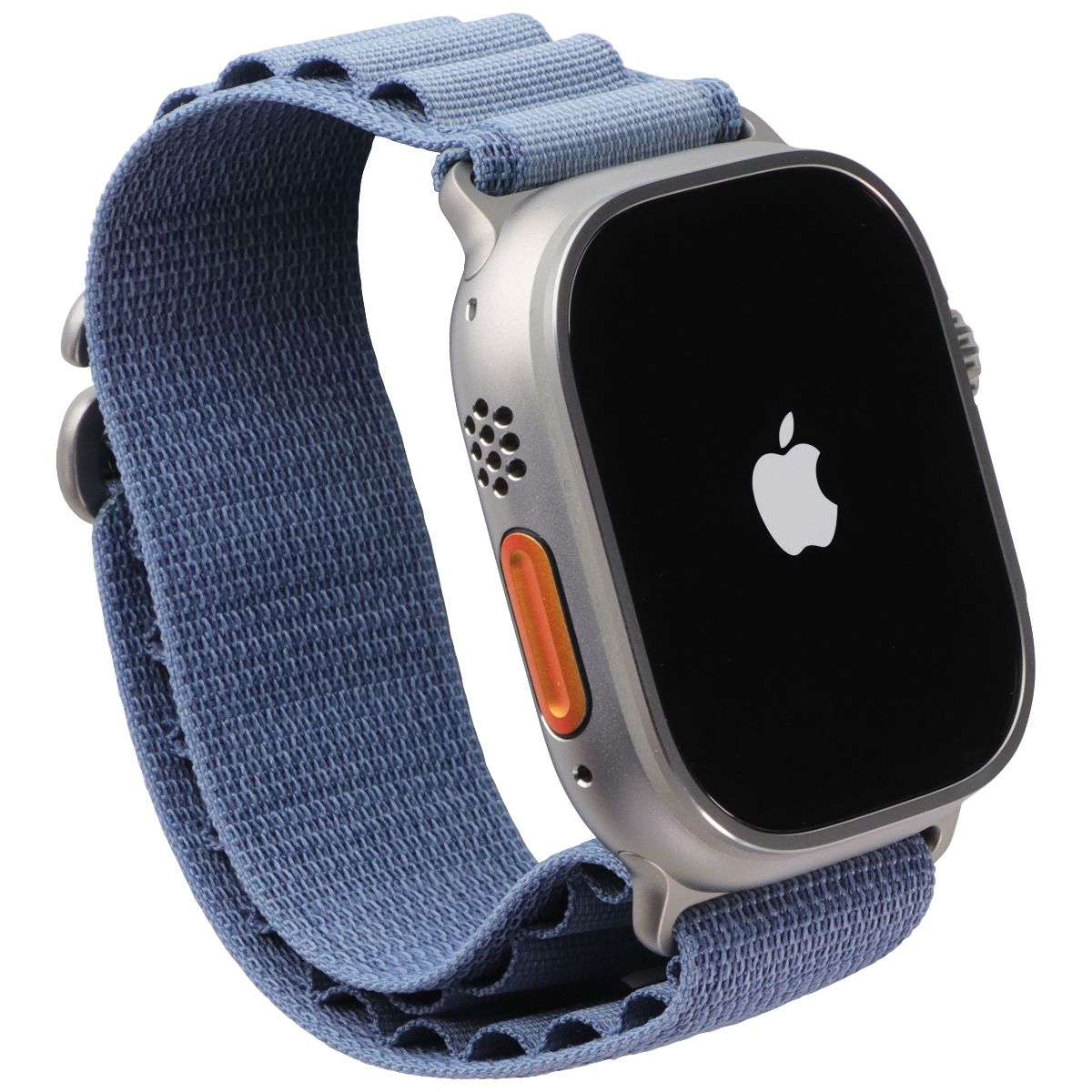 Apple Watch Ultra 3 (GPS + Cellular) A3281 49mm - Natural Titanium/Blue Alp Lp M Smart Watches Apple - Simple Cell Bulk Wholesale Pricing - USA Seller