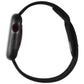 Apple Watch Series 7 (A2478) (GPS+LTE) 45mm -Space BLK Titanium/Black Sport Band Smart Watches Apple    - Simple Cell Bulk Wholesale Pricing - USA Seller