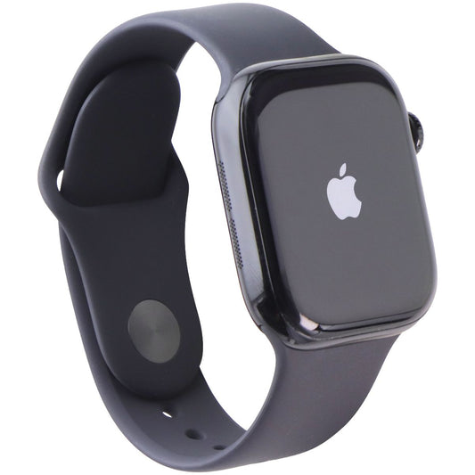 Apple Watch Series 10 (GPS ONLY, 42mm) - Jet Black AL/Black Sp Band S/M - A2997