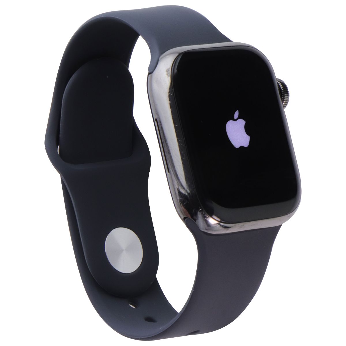 Apple Watch Series 8 (A2772)(41mm GPS + LTE) Graphite SS/Midnight SB (S/M) Smart Watches Apple - Simple Cell Bulk Wholesale Pricing - USA Seller