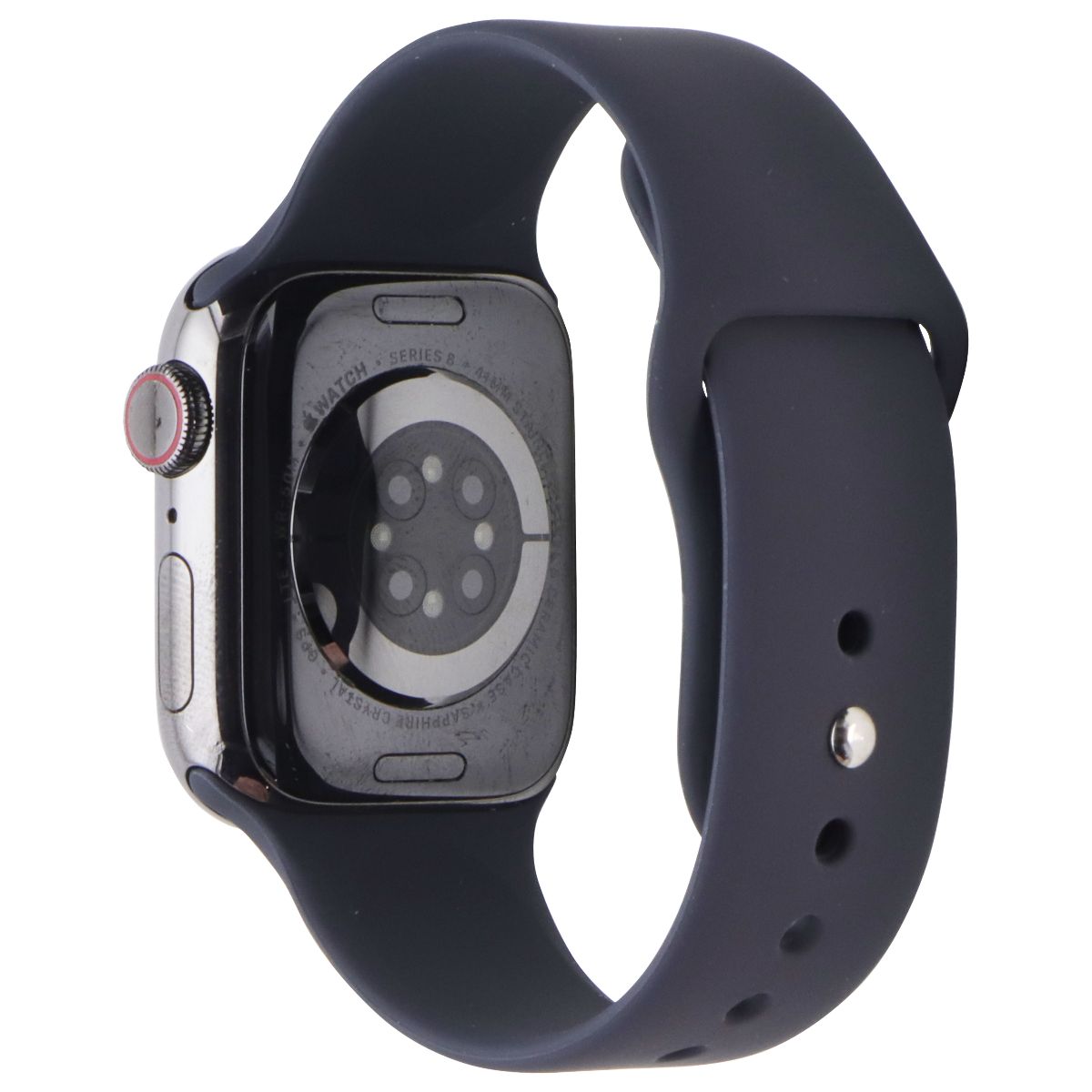 Apple Watch Series 8 (A2772)(41mm GPS + LTE) Graphite SS/Midnight SB (S/M) Smart Watches Apple - Simple Cell Bulk Wholesale Pricing - USA Seller