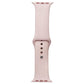 Apple (44mm) Sport Band for Apple Watch 44/45/49mm - Pink Sand/Silver Smart Watch Accessories - Watch Bands Apple - Simple Cell Bulk Wholesale Pricing - USA Seller