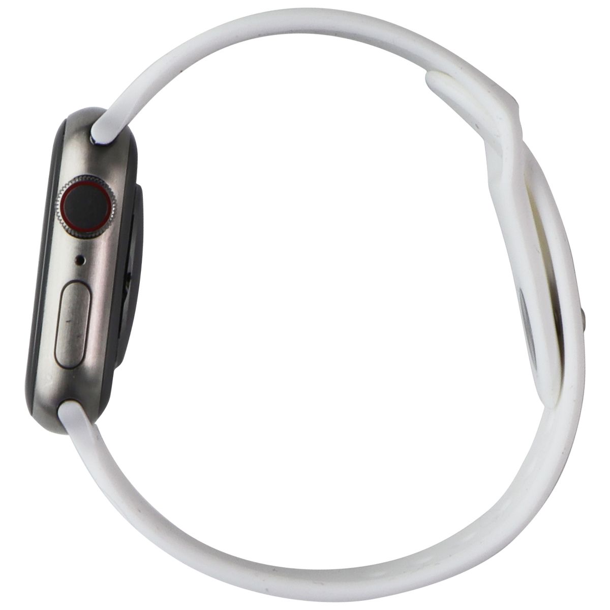 Apple Watch Series 7 (GPS + LTE) A2475 (41mm) Titanium / White Sp Band Smart Watches Apple    - Simple Cell Bulk Wholesale Pricing - USA Seller