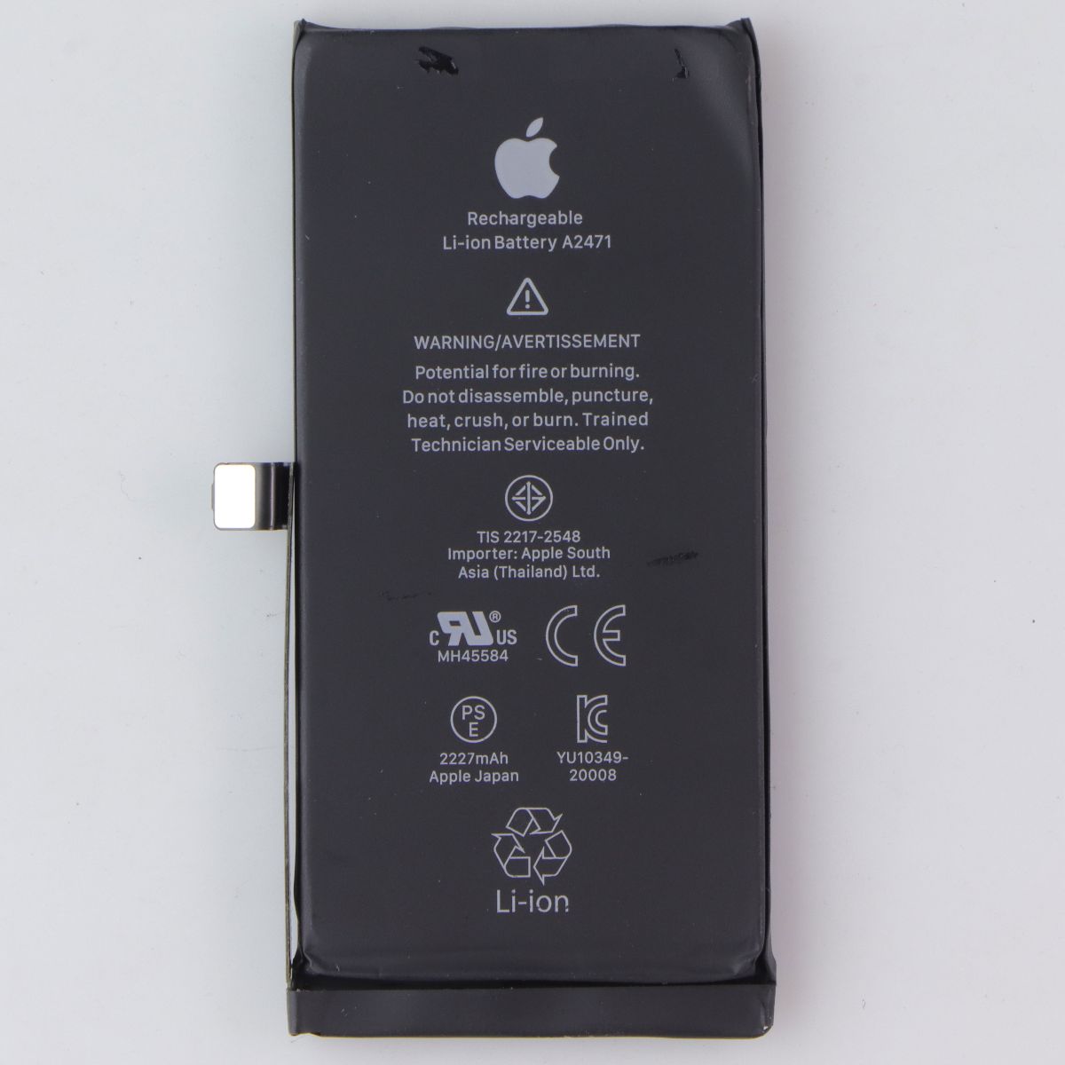 Repair Part - OEM Pull Battery (Above 90% Health) for iPhone 12 Mini Cell Phone - Replacement Parts & Tools Apple - Simple Cell Bulk Wholesale Pricing - USA Seller