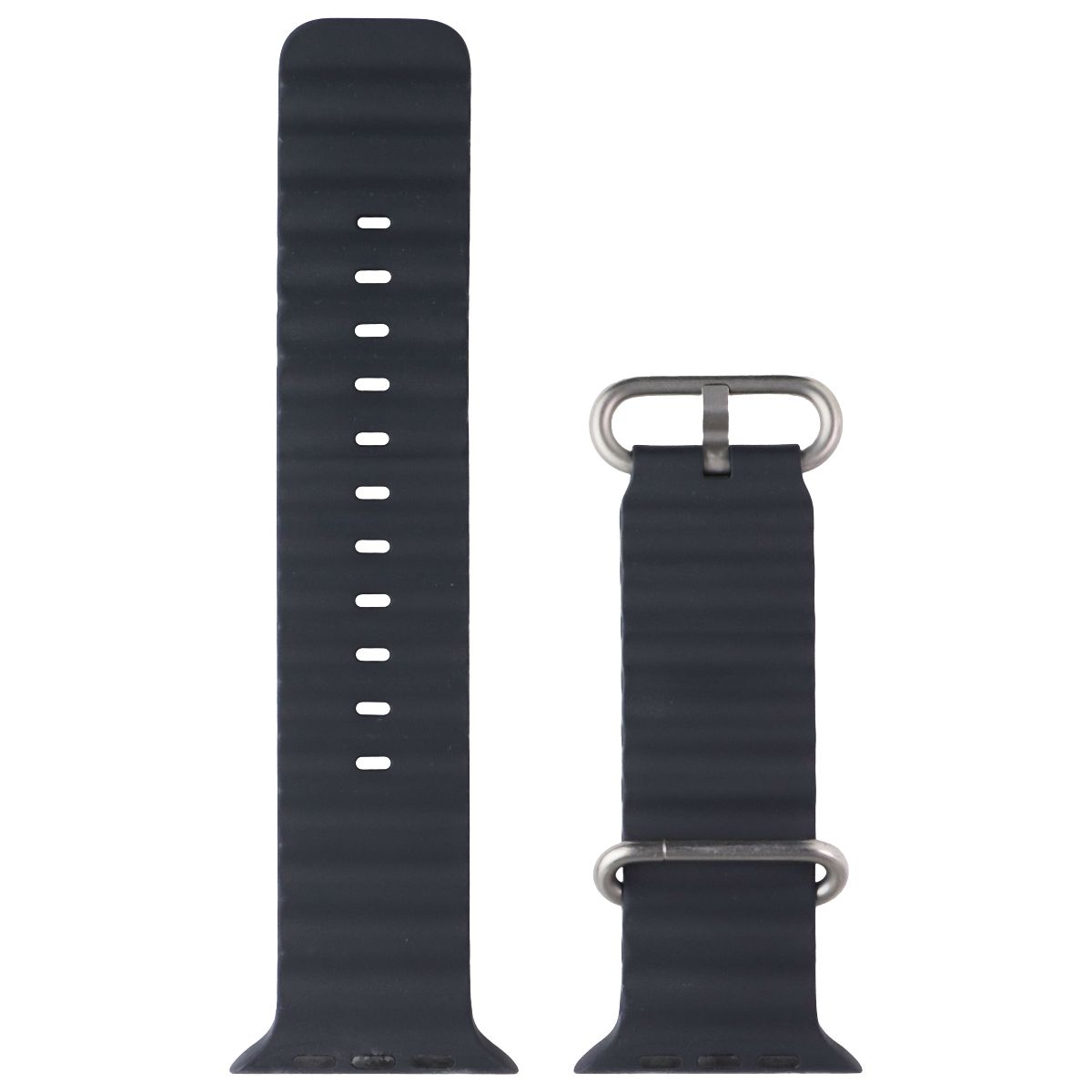 Apple Ocean Band for Apple Watch Ultra Series (49mm) - Black/Natural Titanium