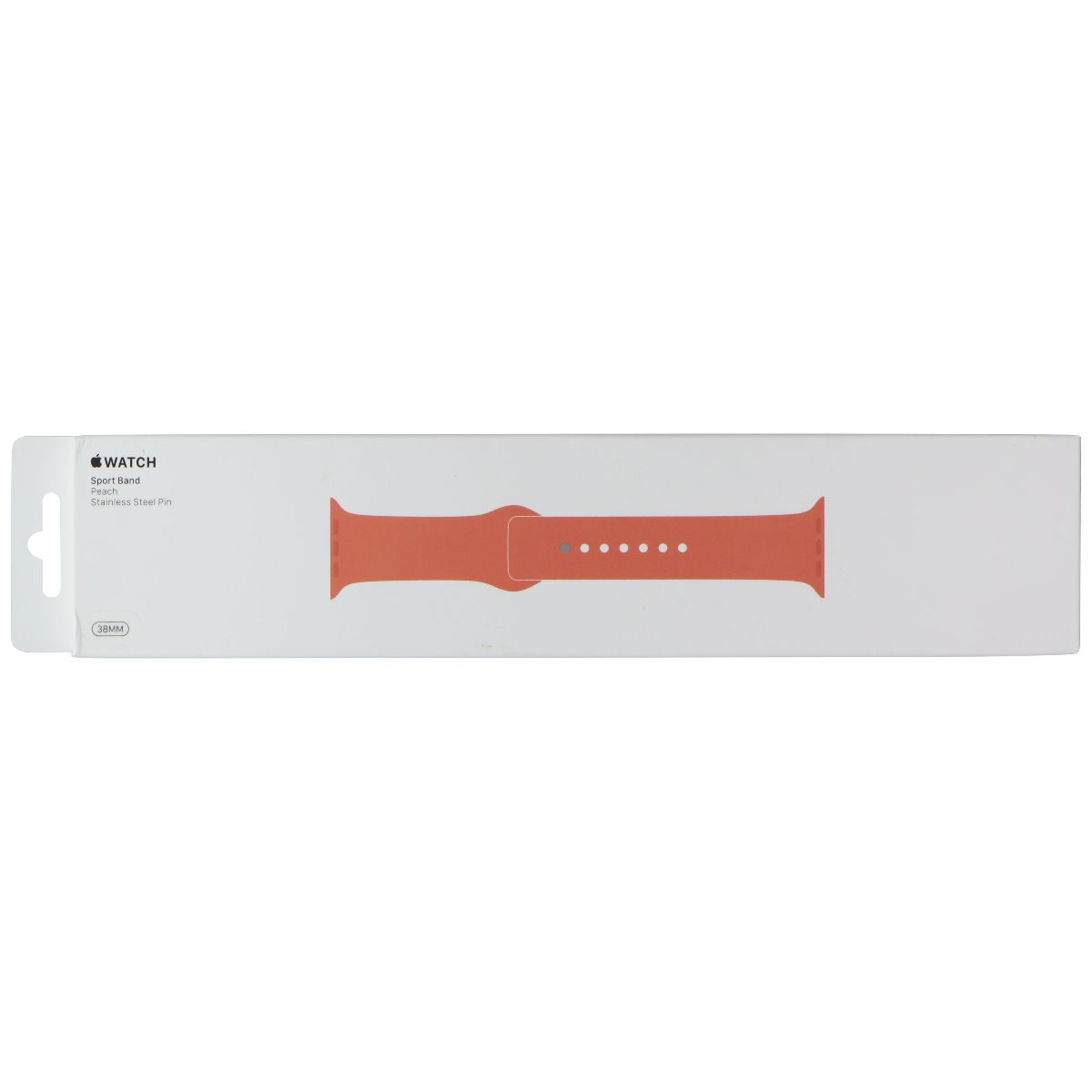 Apple Watch Sport Band (38mm) for 38/40/41mm - Peach / Full Set Smart Watch Accessories - Watch Bands Apple - Simple Cell Bulk Wholesale Pricing - USA Seller