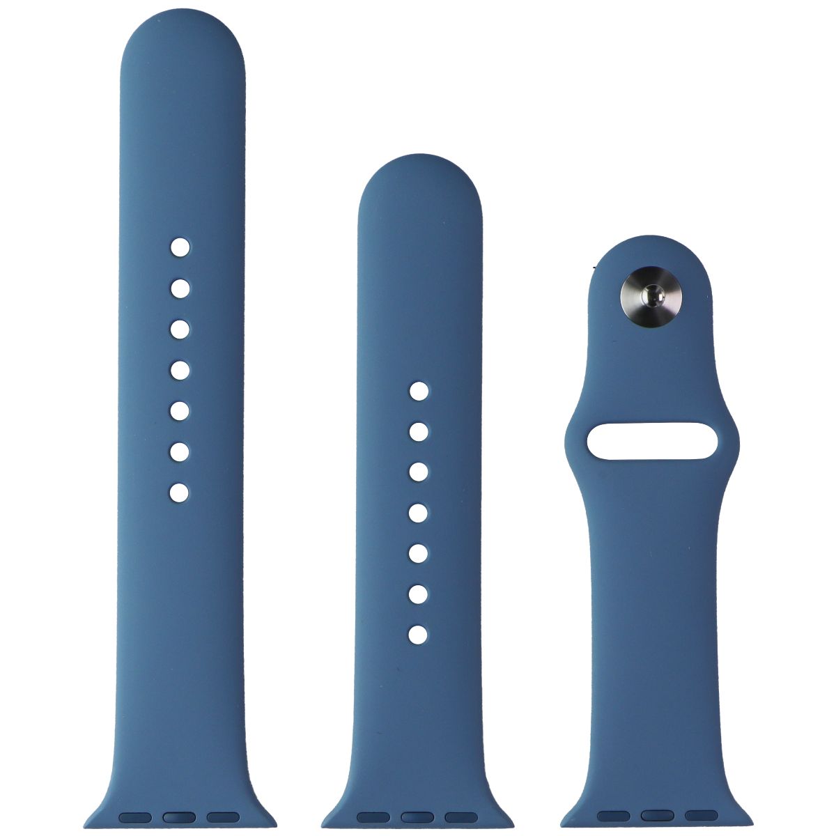 Apple 40mm Watch Sport Band for Apple Watch 38/40/41mm - Northern Blue/Full Set Smart Watch Accessories - Watch Bands Apple - Simple Cell Bulk Wholesale Pricing - USA Seller