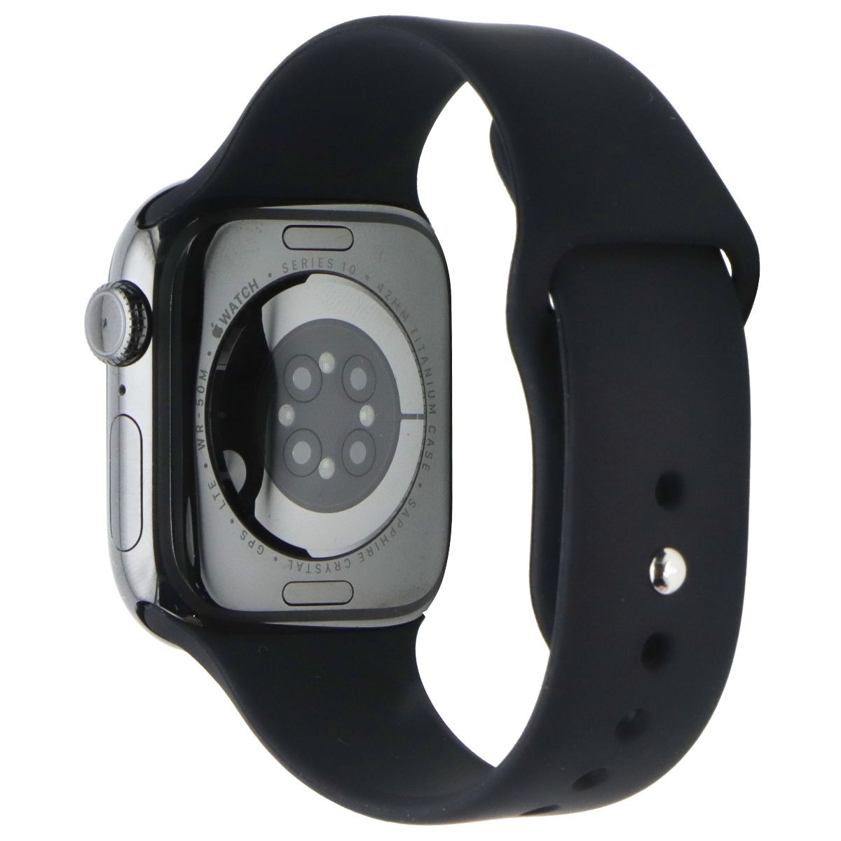Apple Watch Series 10 (GPS + LTE, 42mm) - Slate Ti/Black Sp Band S/M - A3001 Smart Watches Apple - Simple Cell Bulk Wholesale Pricing - USA Seller