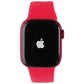 Apple Watch Series 7 (A2476) (GPS+LTE) 41mm - Red Aluminum/Red Sport Band Smart Watches Apple    - Simple Cell Bulk Wholesale Pricing - USA Seller