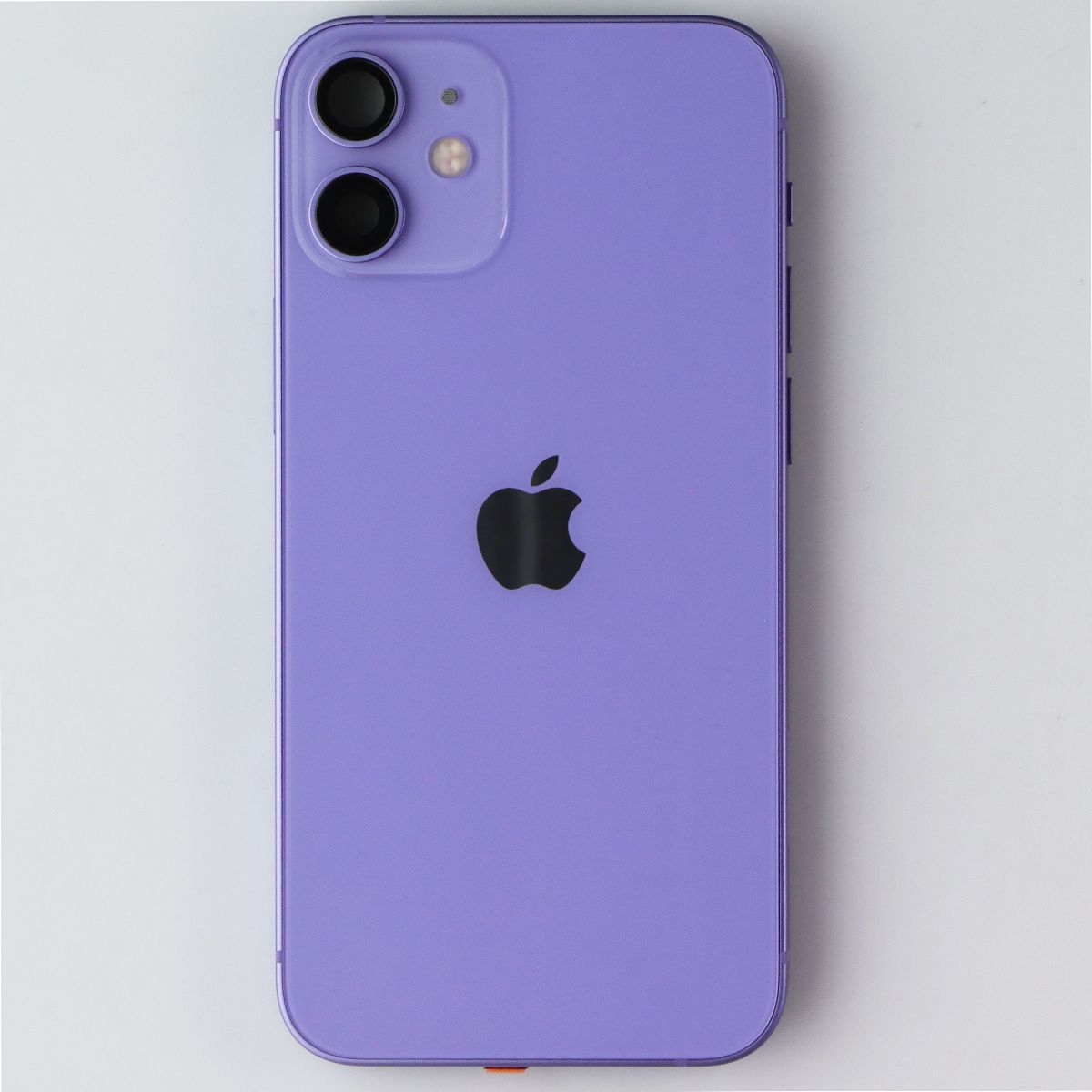 Repair Part - Back Glass with Frame for Apple iPhone 12 Mini - Purple with Logo Cell Phone - Replacement Parts & Tools Apple - Simple Cell Bulk Wholesale Pricing - USA Seller