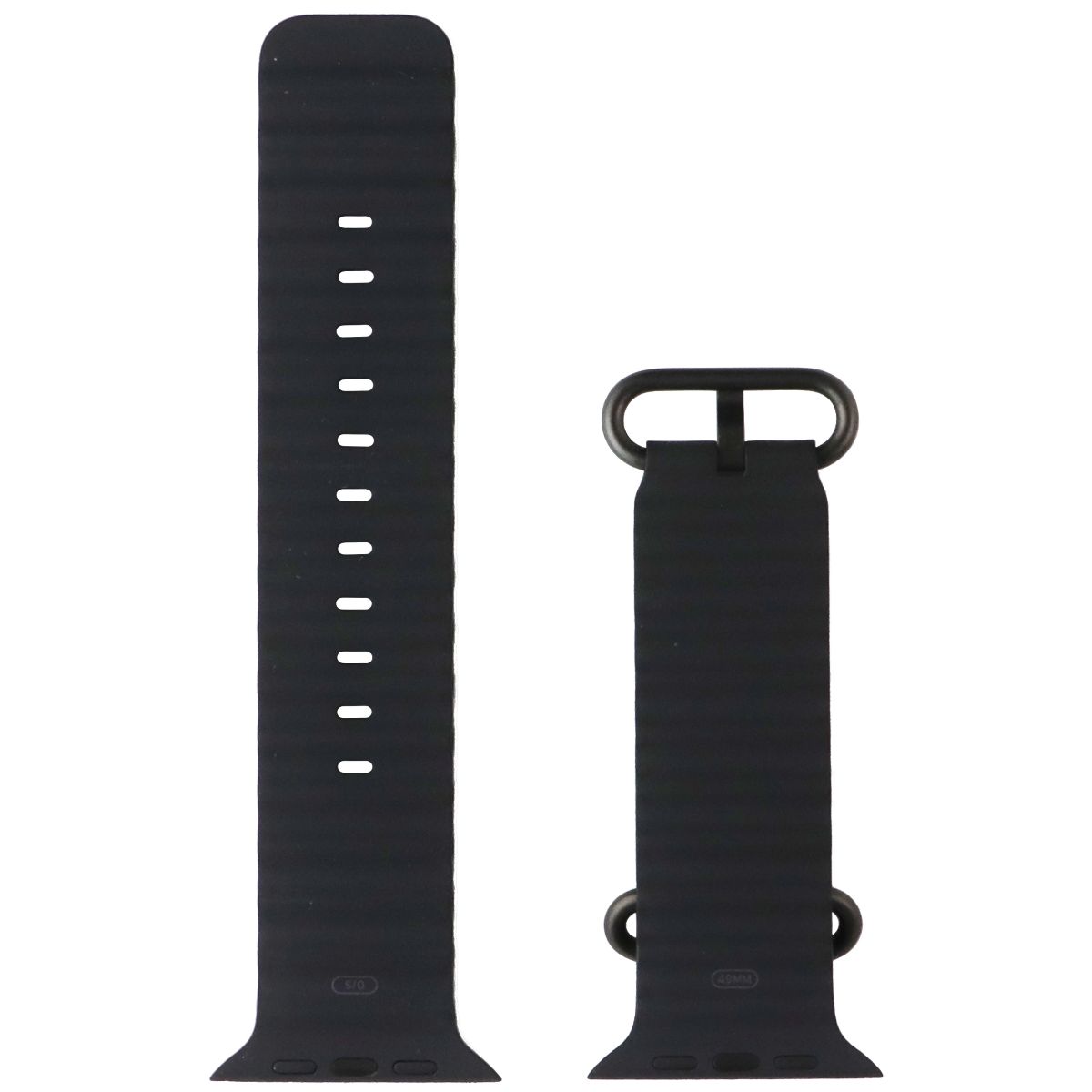 Apple Ocean Band for Apple Watch Ultra Series (49mm) - Black/Black Titanium