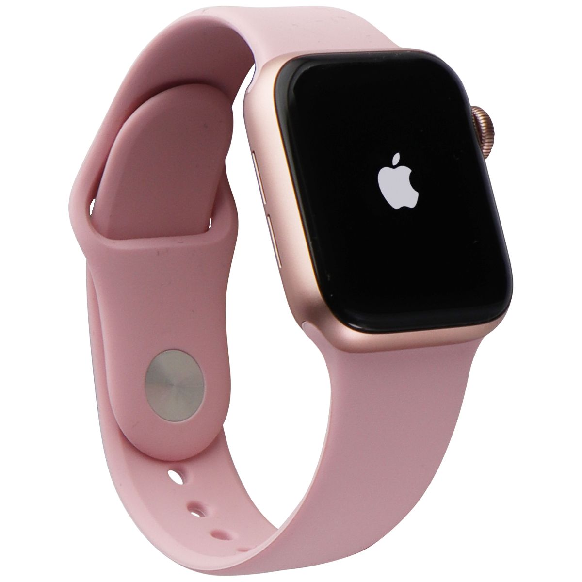Apple Watch SE (GPS + Cellular 40mm) A2353 - Gold AL Case with Pink Sport Band Smart Watches Apple - Simple Cell Bulk Wholesale Pricing - USA Seller
