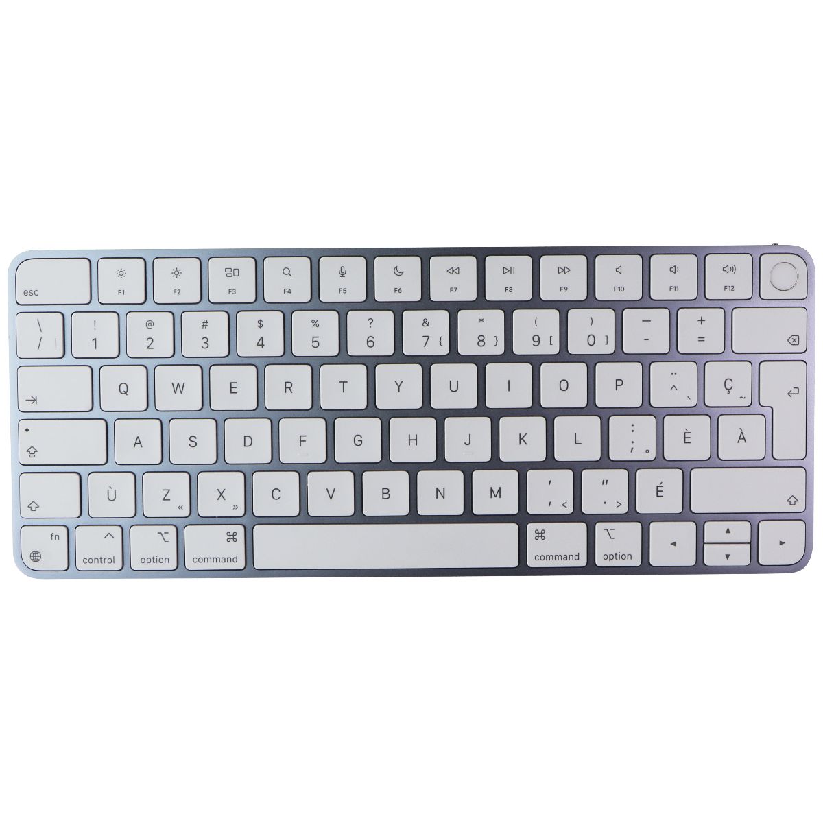 Apple Magic Keyboard with Touch ID (A2449) - Blue (White Keys) Gaming/Console - Keyboards & Keypads Apple    - Simple Cell Bulk Wholesale Pricing - USA Seller