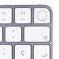 Apple Magic Keyboard with Touch ID (A2449) - Blue (White Keys) Gaming/Console - Keyboards & Keypads Apple - Simple Cell Bulk Wholesale Pricing - USA Seller