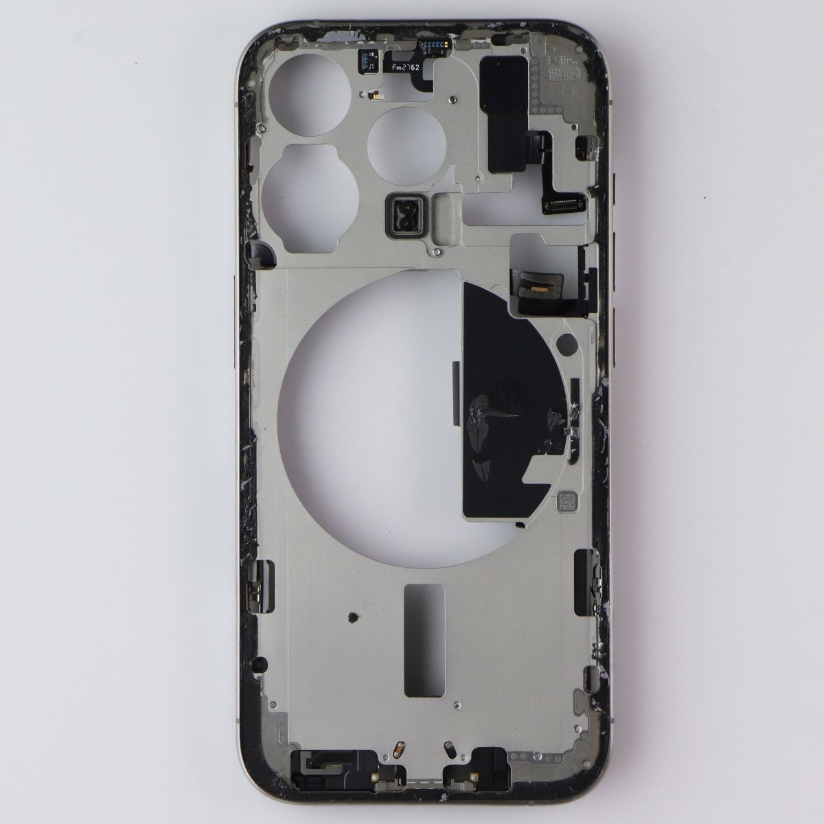 Repair Part - OEM Pull Housing Frame from Apple iPhone 15 Pro - Natural Titanium Cell Phone - Replacement Parts & Tools Apple - Simple Cell Bulk Wholesale Pricing - USA Seller