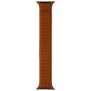 Apple (45mm) Leather Link Watch Band for 49/46/45/44mm Cases - Golden Brown M/L Smart Watch Accessories - Watch Bands Apple - Simple Cell Bulk Wholesale Pricing - USA Seller