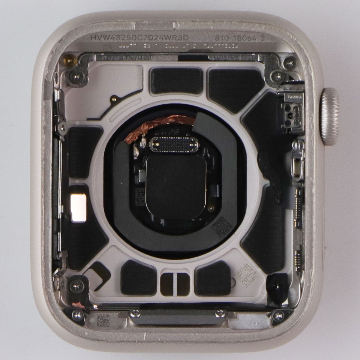 Repair Part OEM Apple Watch SE 2 (44mm) WiFi A2723 Frame w/Backglass - Starlight Cell Phone - Replacement Parts & Tools Apple - Simple Cell Bulk Wholesale Pricing - USA Seller