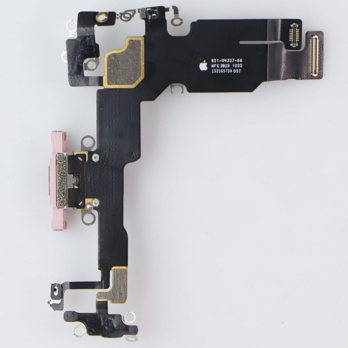 Repair Part - OEM Pull Replacement Charge Port for Apple iPhone 15 - Pink