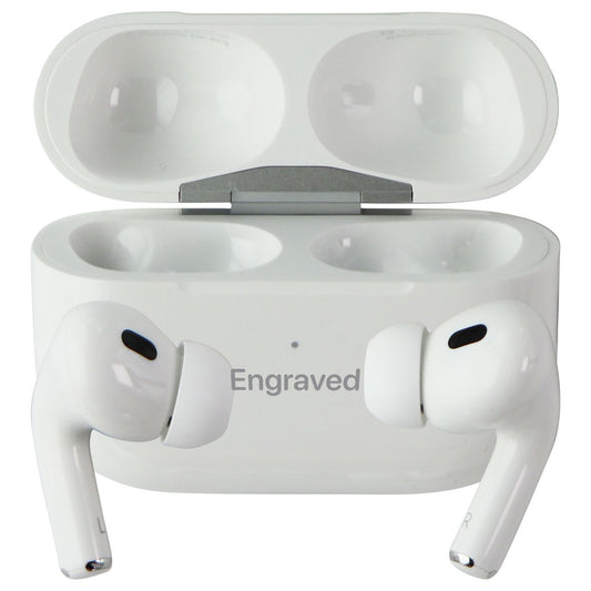 Apple AirPods Pro 2nd Gen Wireless Earbuds w/8-Pin Case *Engraving Portable Audio - Headphones Apple - Simple Cell Bulk Wholesale Pricing - USA Seller