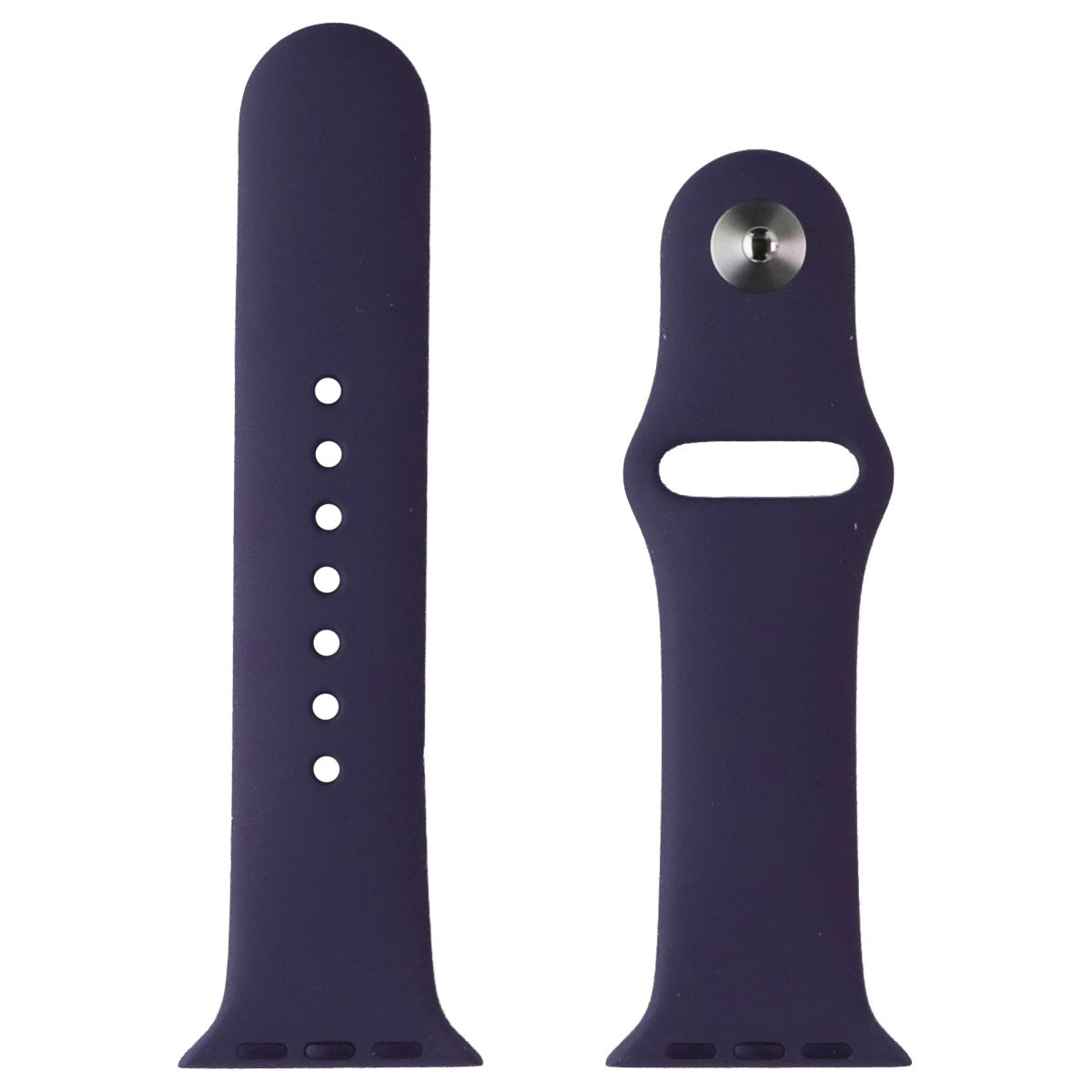 Apple Official Sport Band for Apple Watch Series 1-11 (42mm) - Purple Fog - S/M