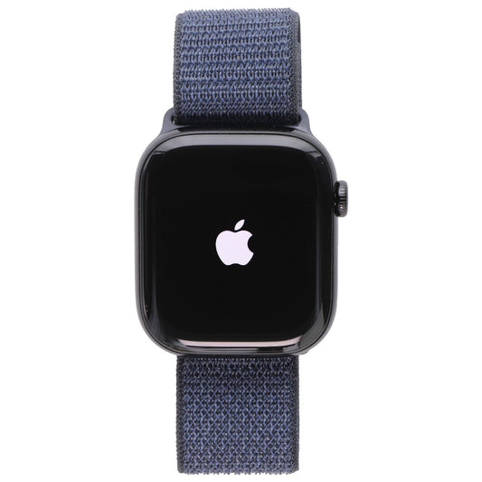 Apple Watch Series 10 (GPS + LTE, 42mm) A3001 - Jet Black Alum/Ink Sport Loop Smart Watches Apple - Simple Cell Bulk Wholesale Pricing - USA Seller