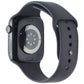 Apple Watch Series 10 (GPS + LTE, 46mm) - Jet Black AL/Black Sp Band M/L - A3003 Smart Watches Apple - Simple Cell Bulk Wholesale Pricing - USA Seller