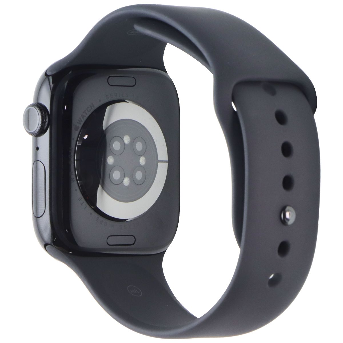 Apple Watch Series 10 (GPS + LTE, 46mm) - Jet Black AL/Black Sp Band M/L - A3003 Smart Watches Apple - Simple Cell Bulk Wholesale Pricing - USA Seller